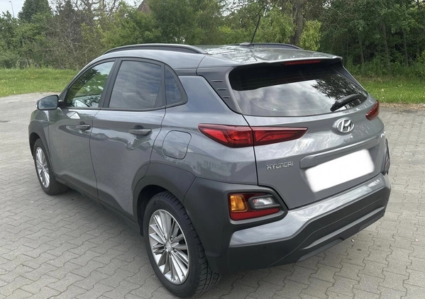 Hyundai Kona cena 51449 przebieg: 123200, rok produkcji 2019 z Gubin małe 154